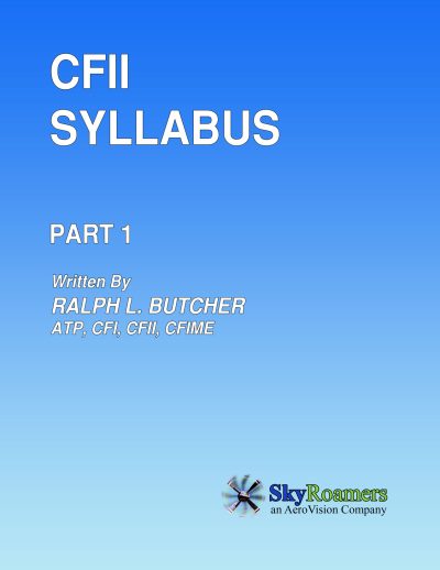 Instrument Instructor: Flight Training Syllabus