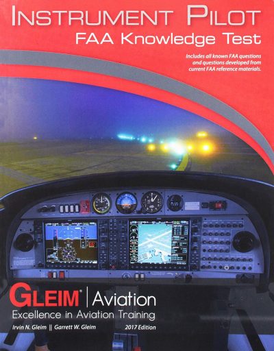 Instrument Pilot FAA Knowledge Test book by Gleim